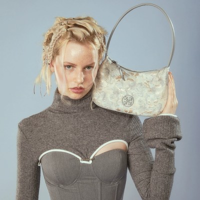 New Chinese style jacquard casual armpit bag for women 2024 new high-end versatile shoulder bag for women